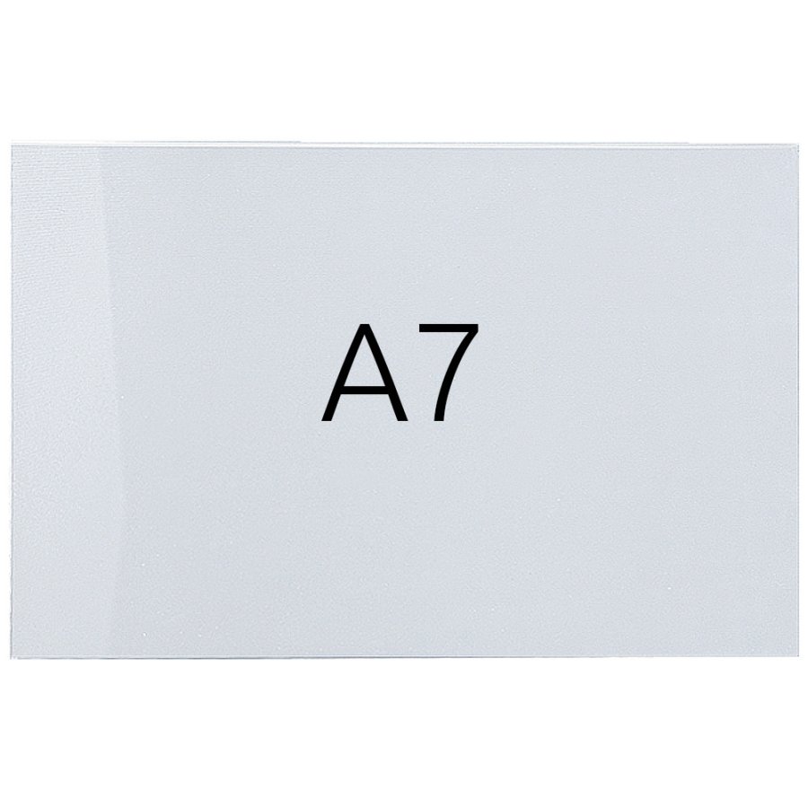 SwingWing, horizontal A7 acrylic pocket