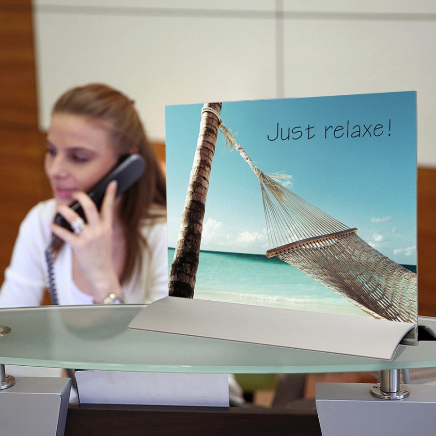 SwingWing, horizontal A4 acrylic pocket