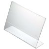ACRYLIC L MENU HOLDER Horizontal A5 #2