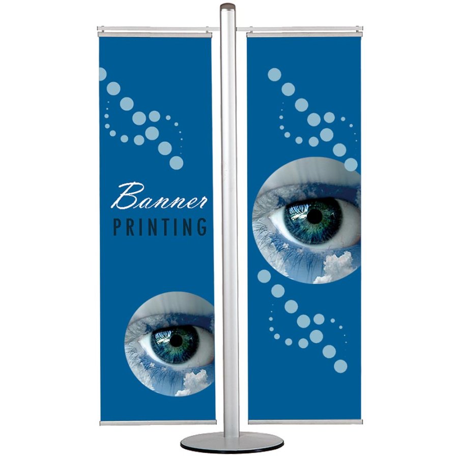 Banner Stand, MultiStand, Double-Sided, 2 banners, 40 cm