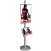 Free Standing Sign Holder, MultiStand, one-sided, steel shelf, Snap Frame, 60 x 85 cm #1