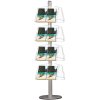 MULTISTAND 8 Doublesided 4 x acryl shelve Alu #1