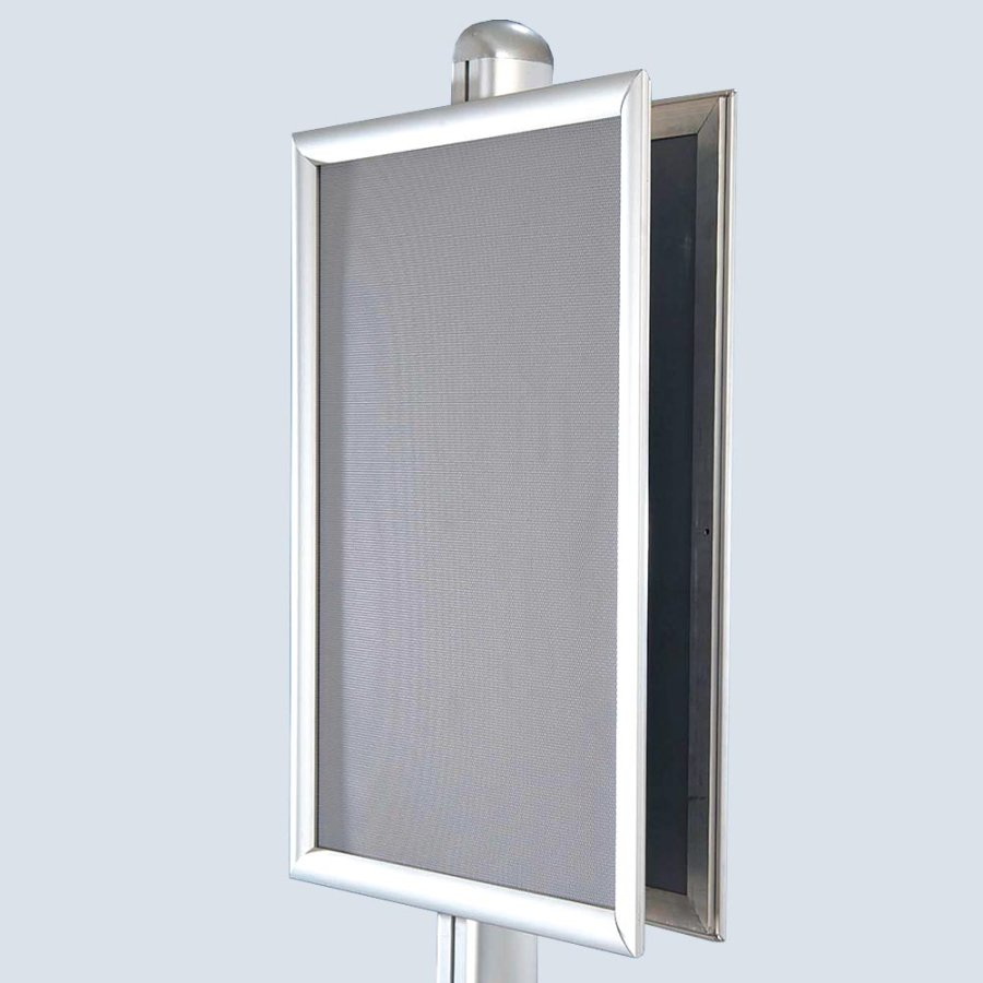 Free Standing Sign Holder, MultiStand, Double-Sided, 4 x snap frames, B2 - 50 x 70 cm