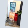 Free Standing Sign Holder, MultiStand, single-sided 2 x snap frame, 60 x 85 cm #5