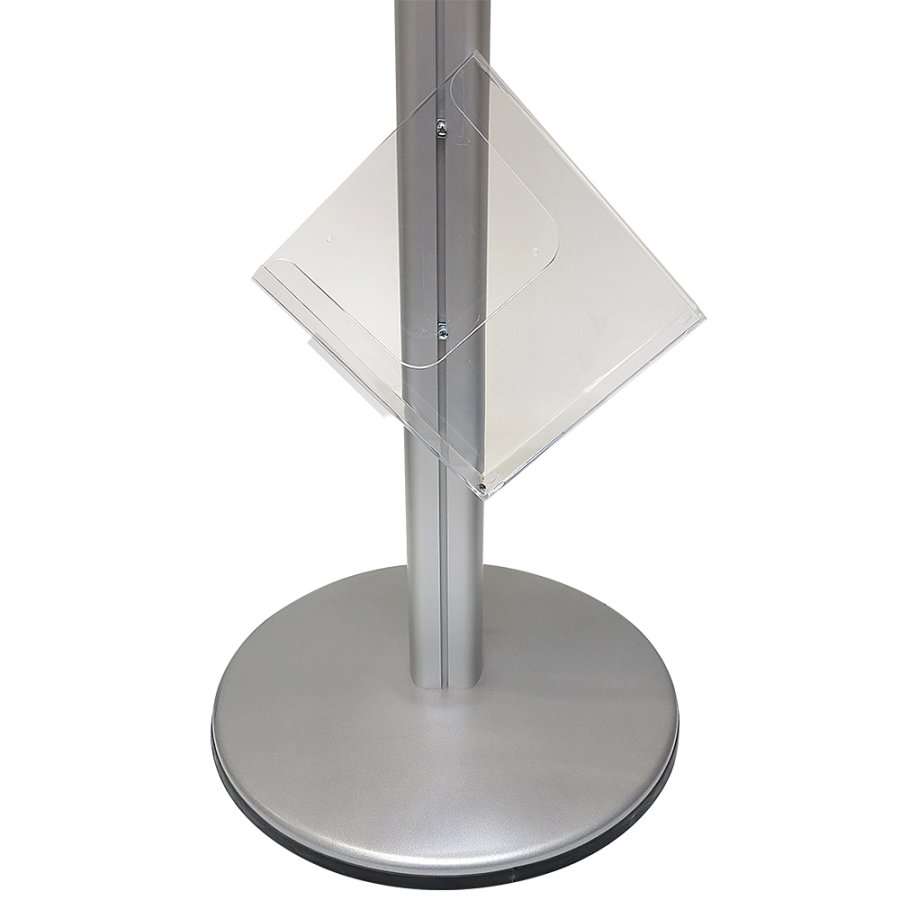 Multi Stand Wall, alu/silver