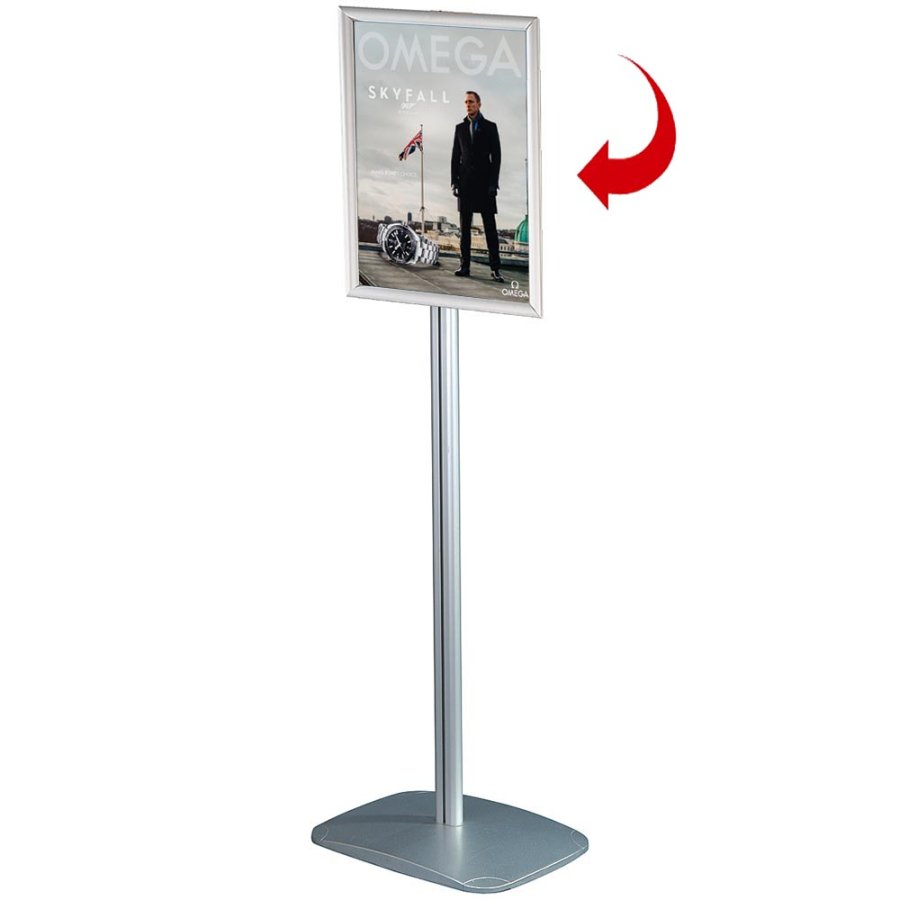 Free Standing Sign Holder, Mini MultiStand, one-sided, Snap Frame, A2 - 42 x 59,4 cm