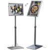 LED Adjustable Menuboard, A4 mitred #1
