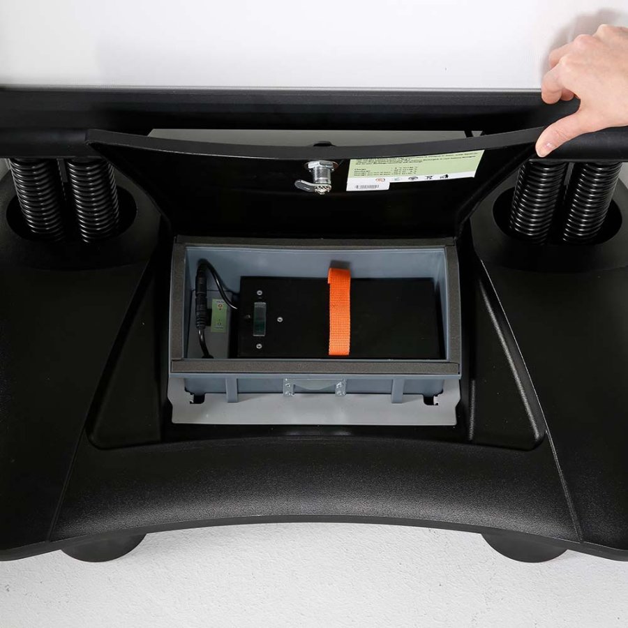 Wind-LED Pro Waterbase, black, A1, incl. battery