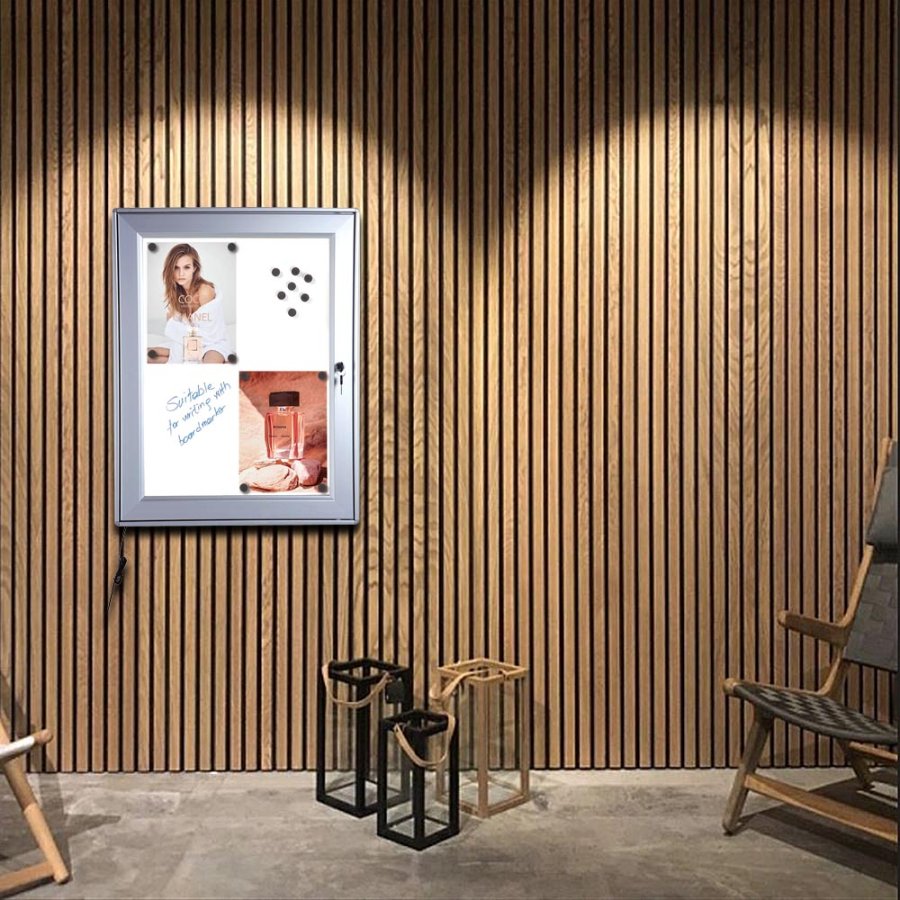 LED Menu Infobox 4xA4