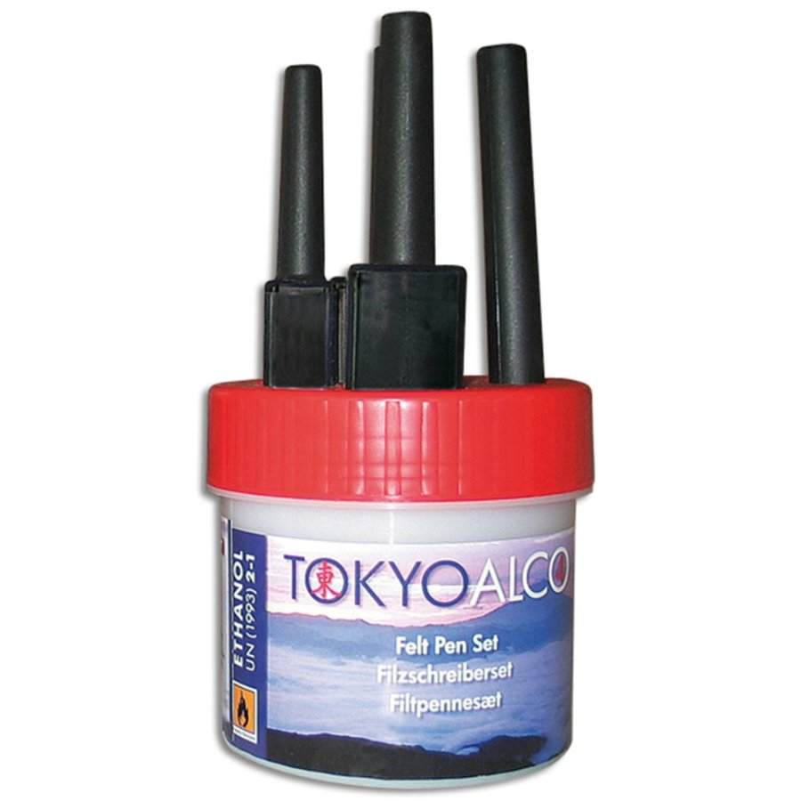 TOKYO ALCO 4 feltpens red