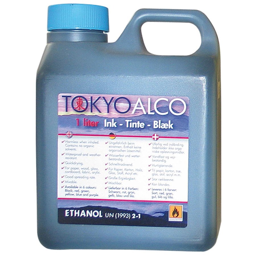 TOKYO ALCO ink blue