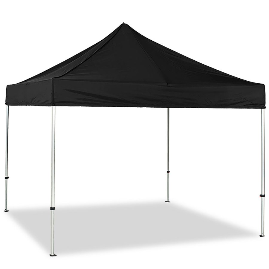 Event Tent Lux, 3 x 3 m, alu/silver poles, black top