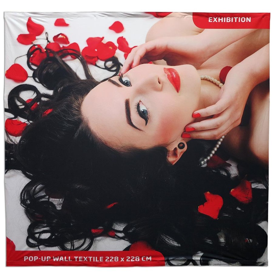 Pop-up Wall Textile - 3 x 3 sections