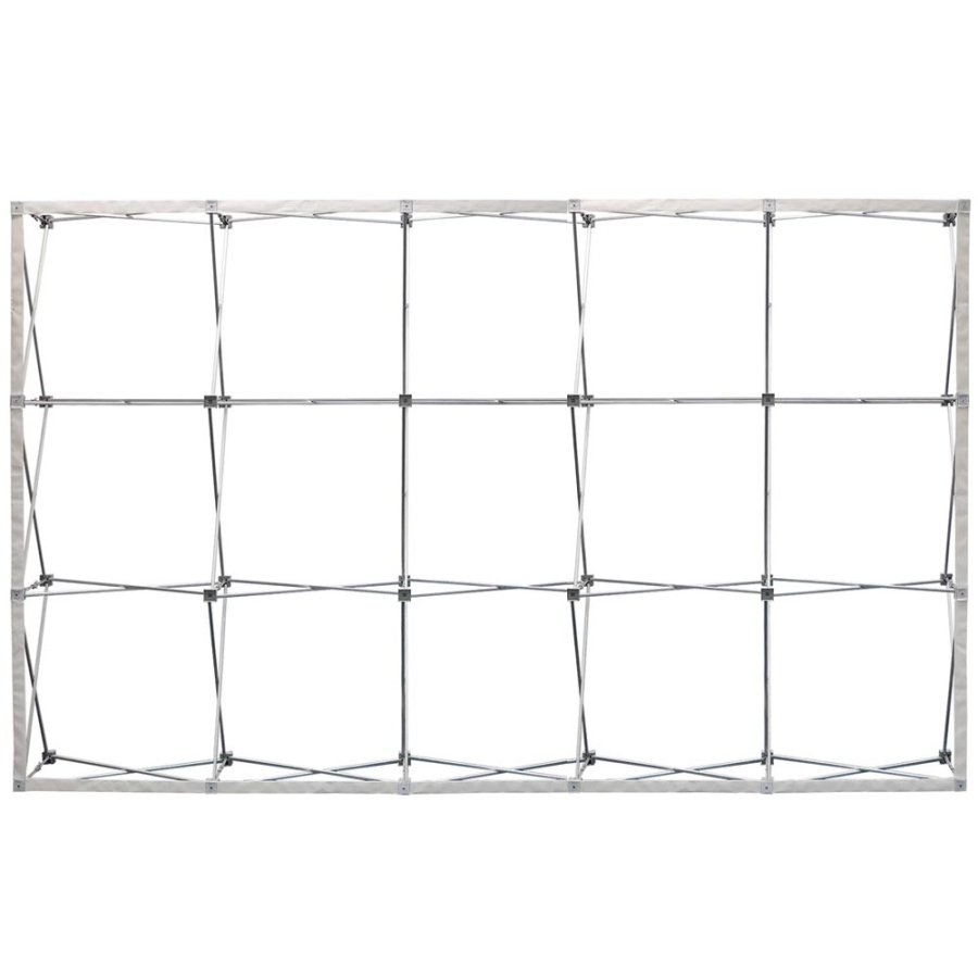 Exhibition Wall Pop-up Wall Textile, 5 Sections