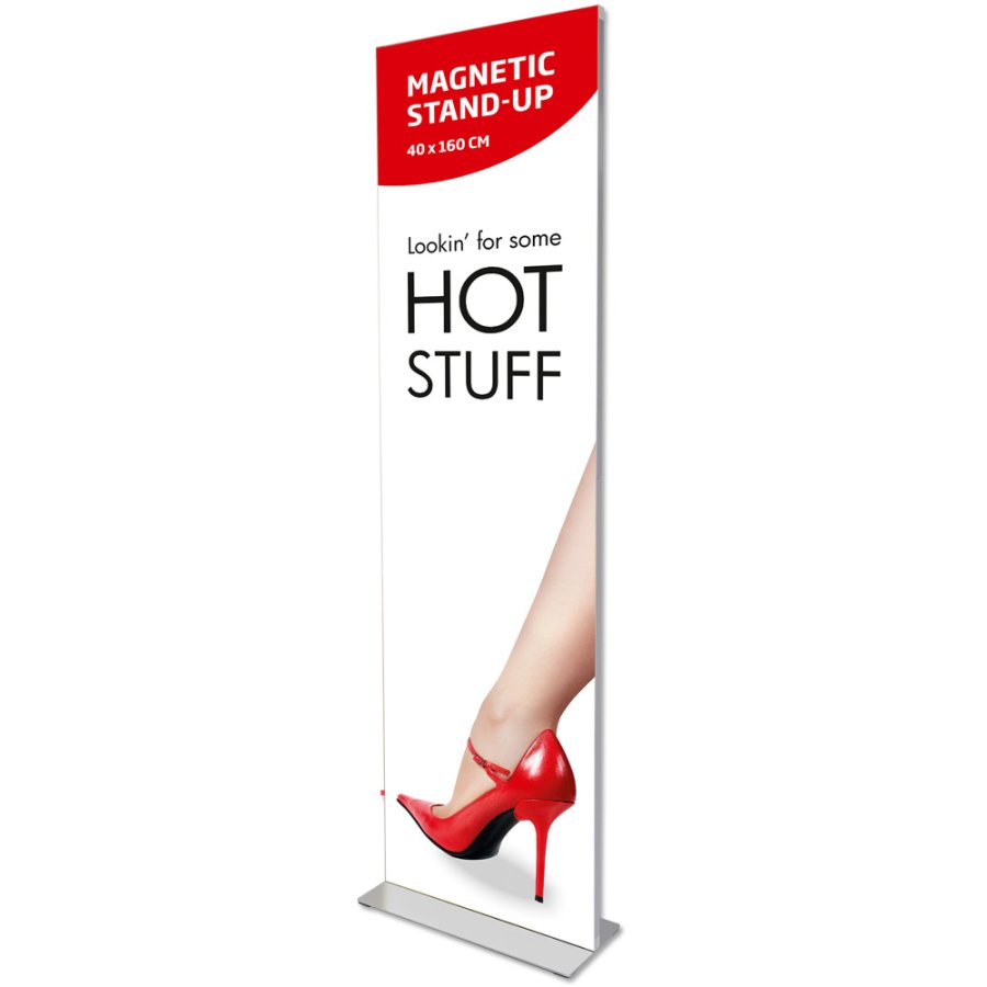 Magnetic Stand-up, double sided, 40 x 160 cm