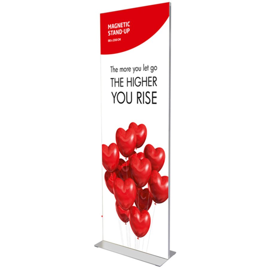 Magnetic Stand-up, double sided, 80 x 200 cm