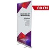 Classic Roll-up, single sided, 80 cm, alu #1