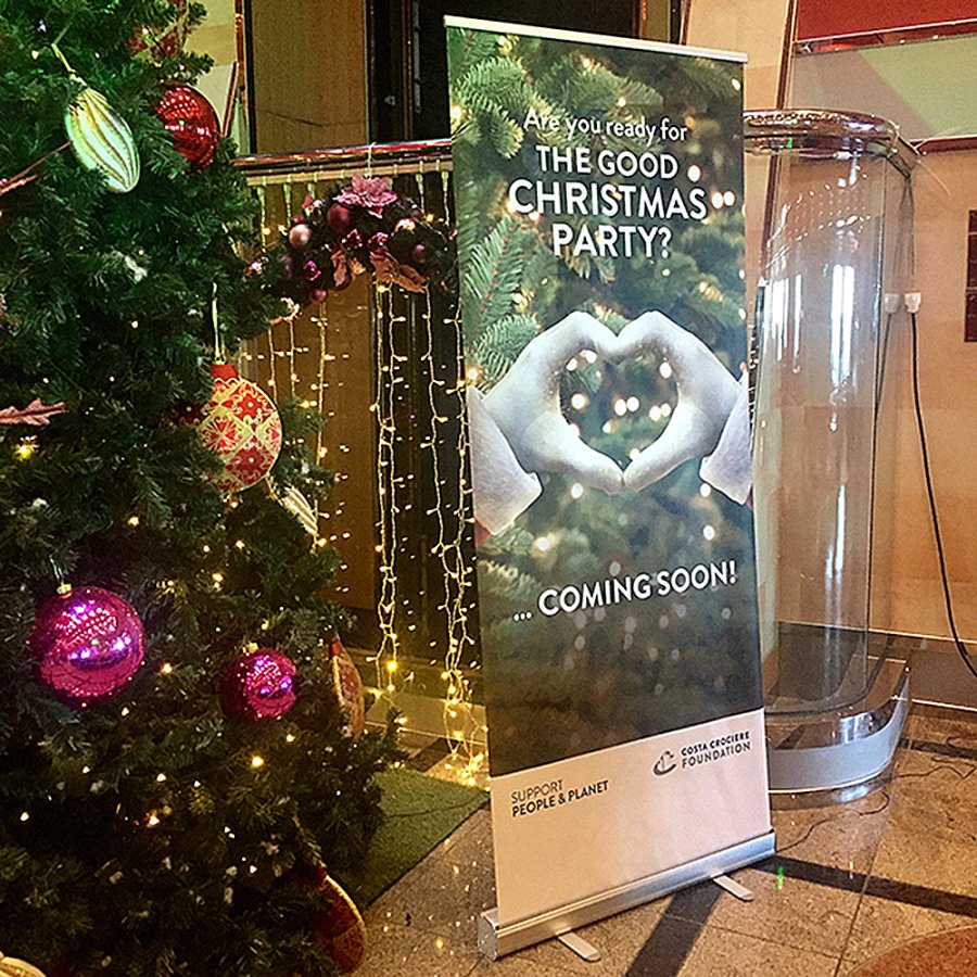 Classic Roll-up, single sided, 80 cm, alu