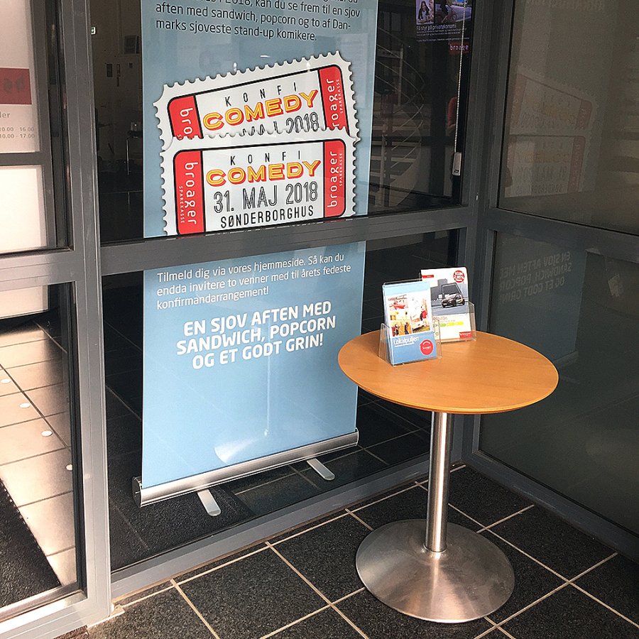 Classic Roll-up, single sided, 85 cm, alu