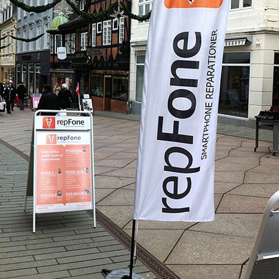 Outdoor Bow Flag, pole, large