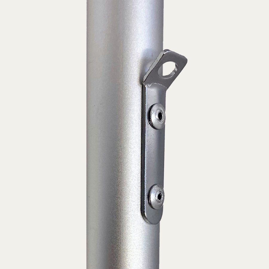 Outdoor Square Flag, alu pole, Medium