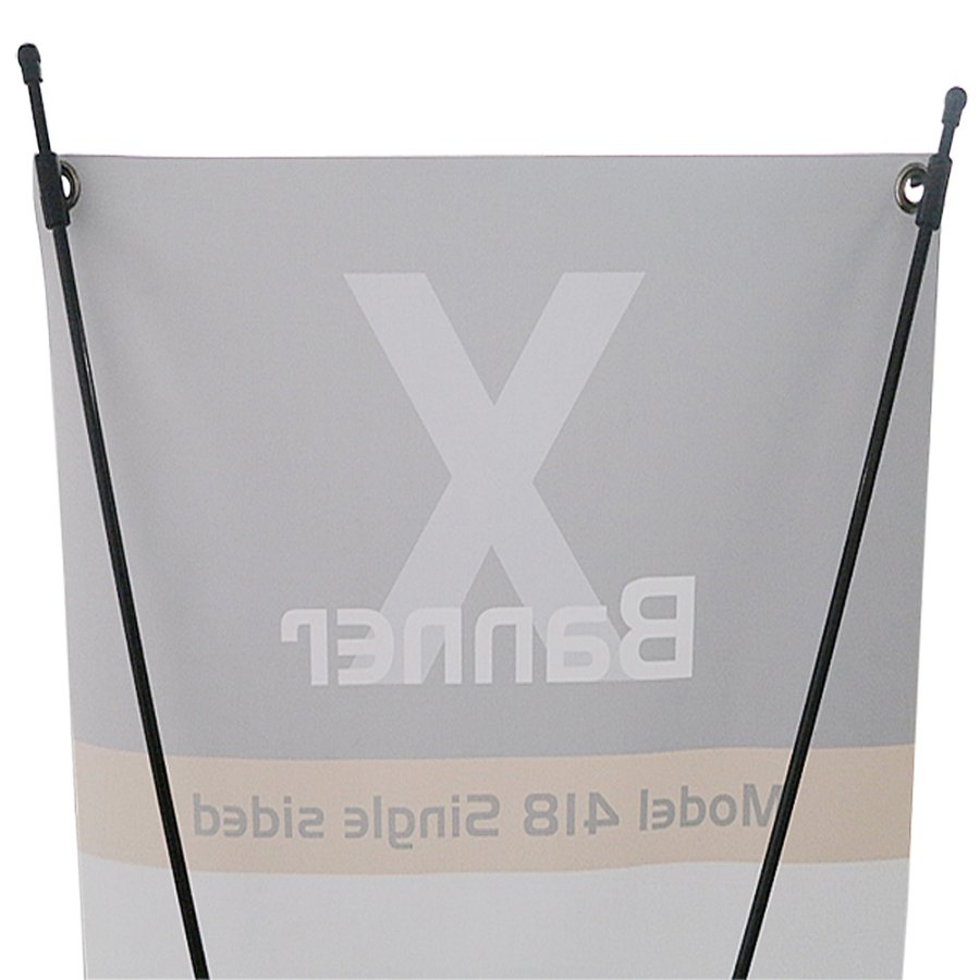 X-banner Stand, black, 55 x 150 cm