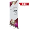Eco Roll-up, single sided, 80 cm, alu #1