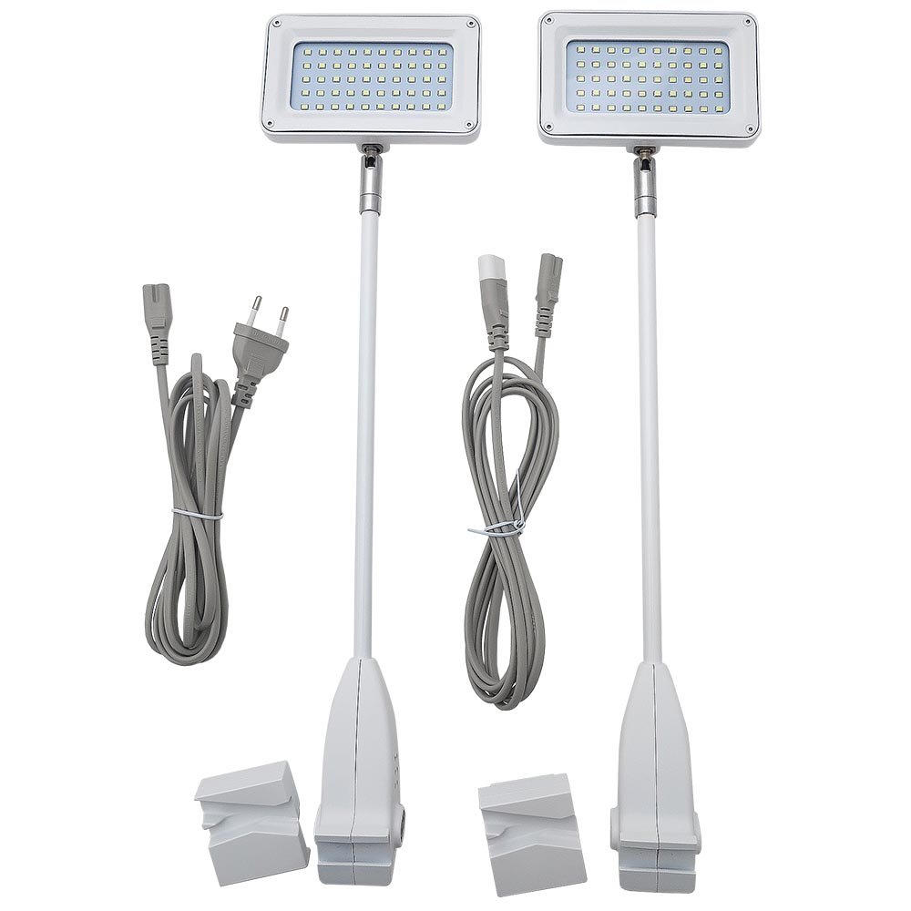 15W LED Spotlights, 2 pcs, White | Danish Sign Export