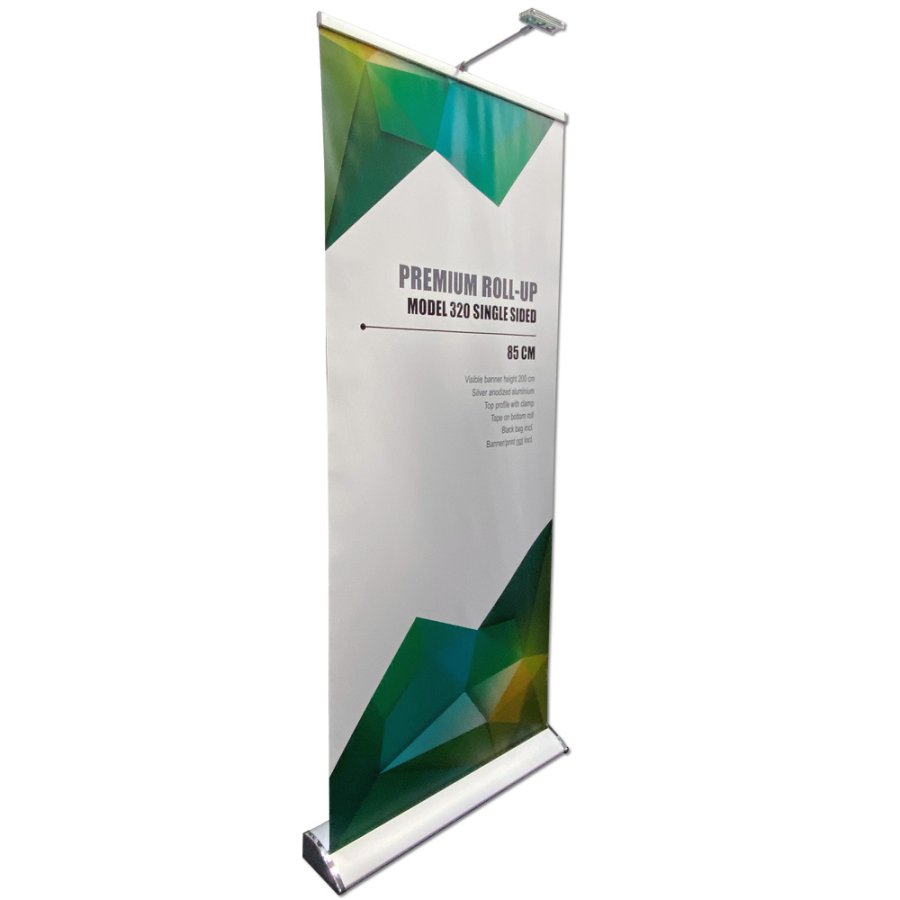 LED Spot for roll-up, silver, 9W