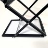 FLEX BROCHURE STAND black, 6 x A4 w/case #5