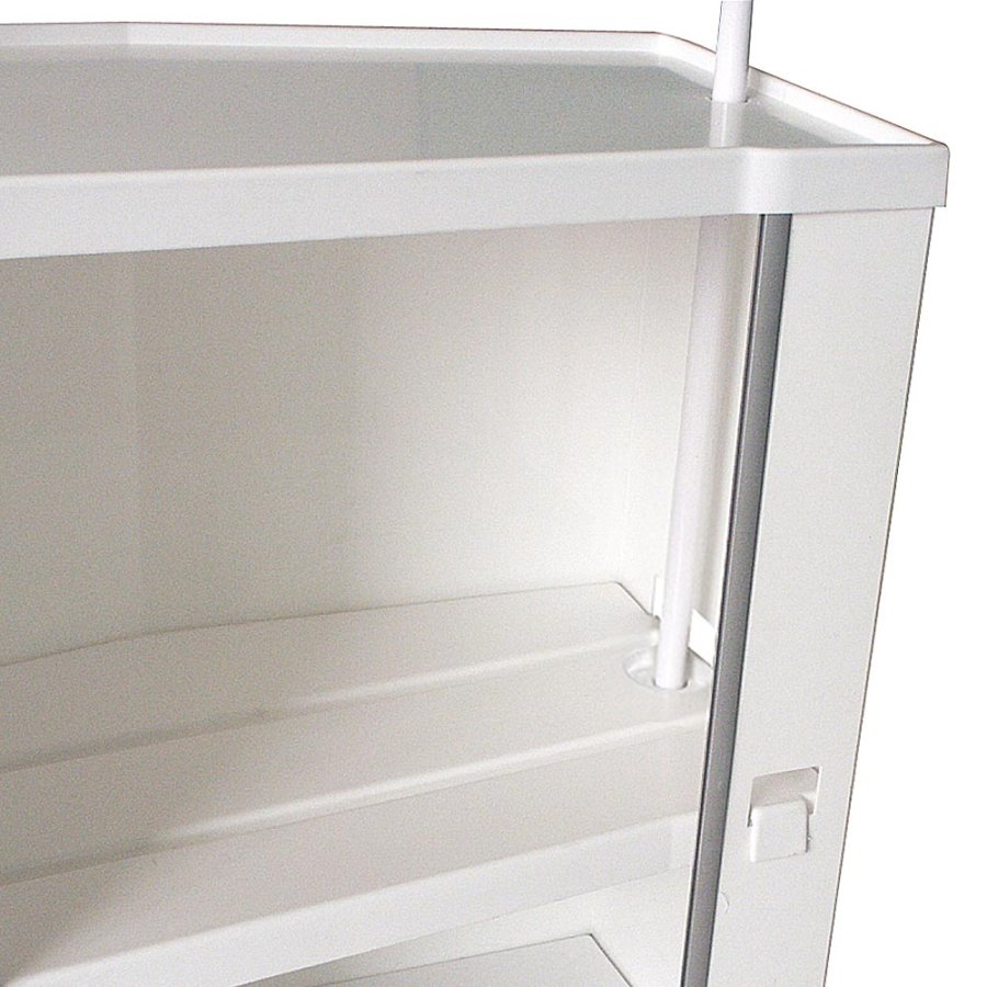 Basic Counter with Logotop, white