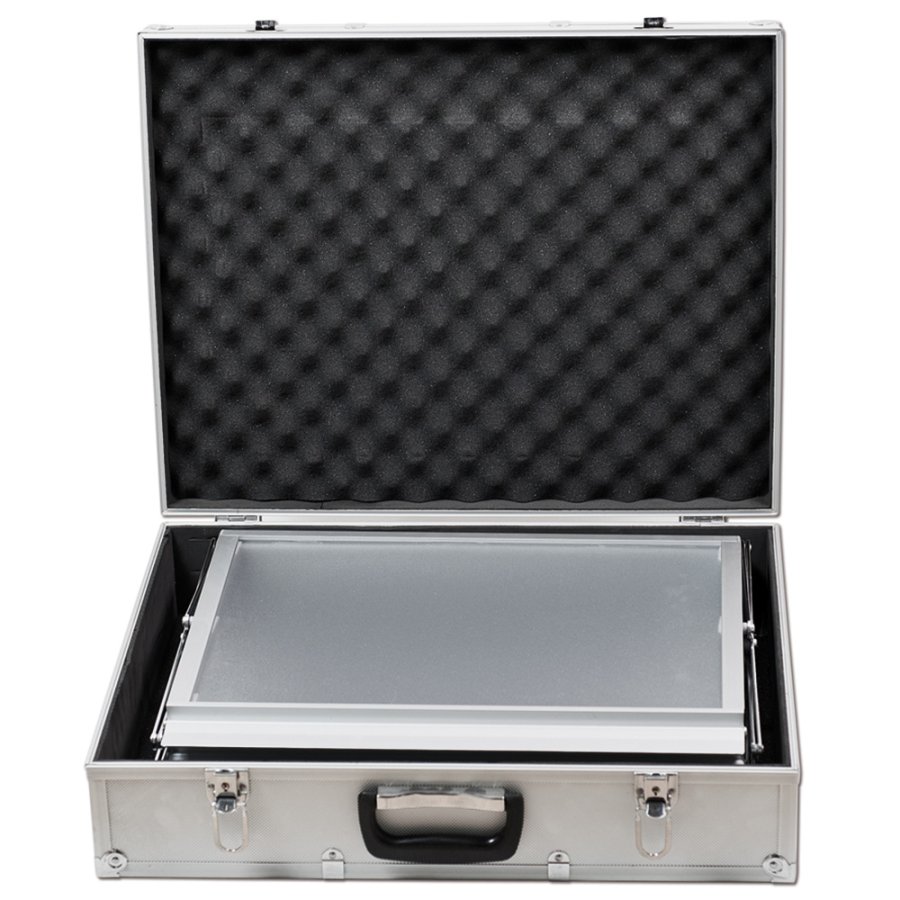 FLEX BROCHURE STAND 6 x A3 w/case