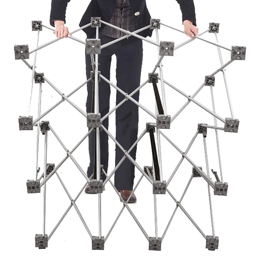 Pop-up Wall Curved, 3 sections