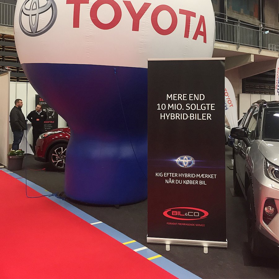 Budget Roll-up, single sided, 80 cm, alu