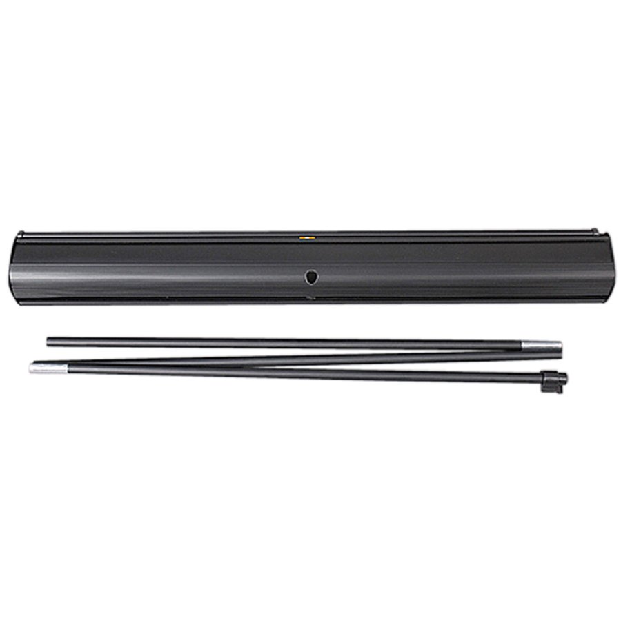 Basic Roll-up, black, single sided, 60 cm, alu
