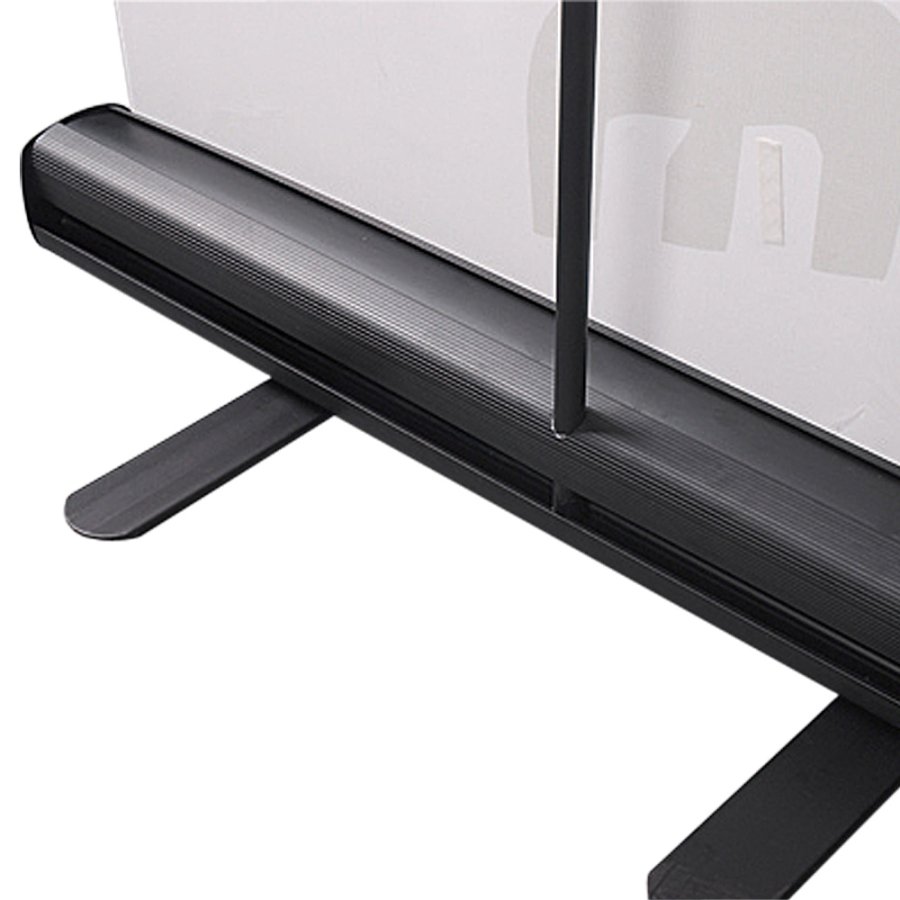 Basic Roll-up, black, single sided, 85 cm, alu