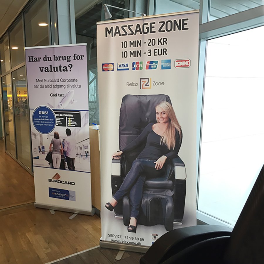 Basic Roll-up, single sided, 100 cm, alu