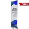 Roller Banner, Basic, Basic, one-sided, aluminum, Silver, 50 cm #1