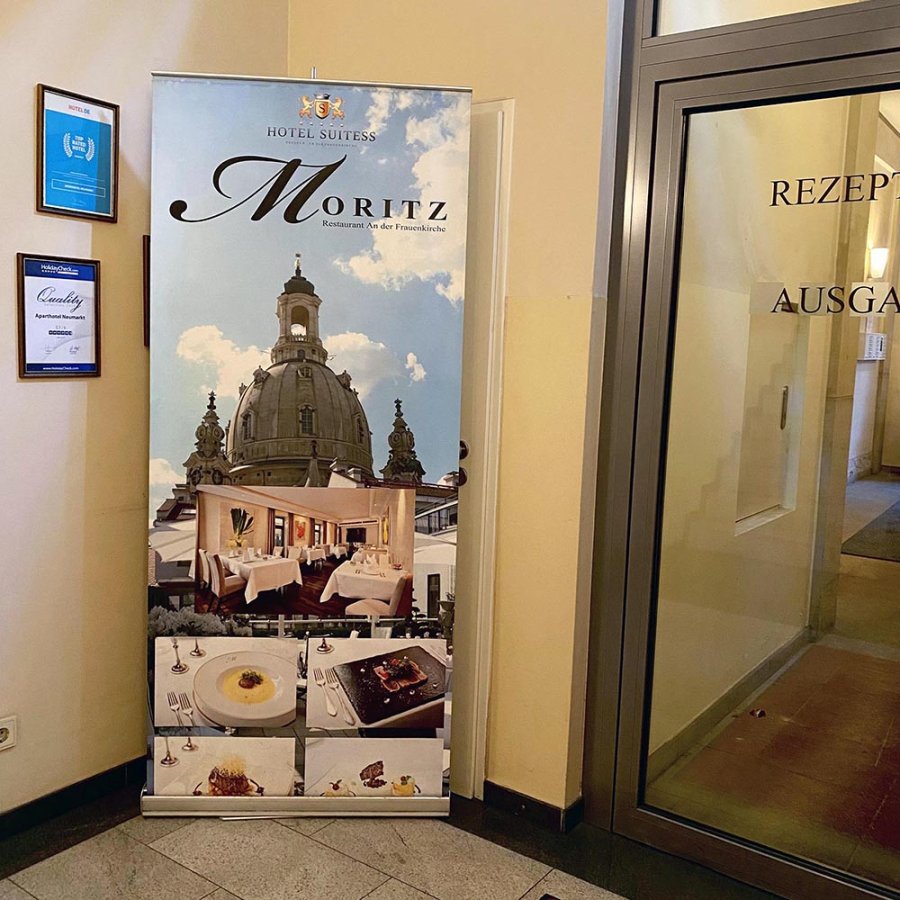 Basic Roll-up, single sided, 85 cm, alu