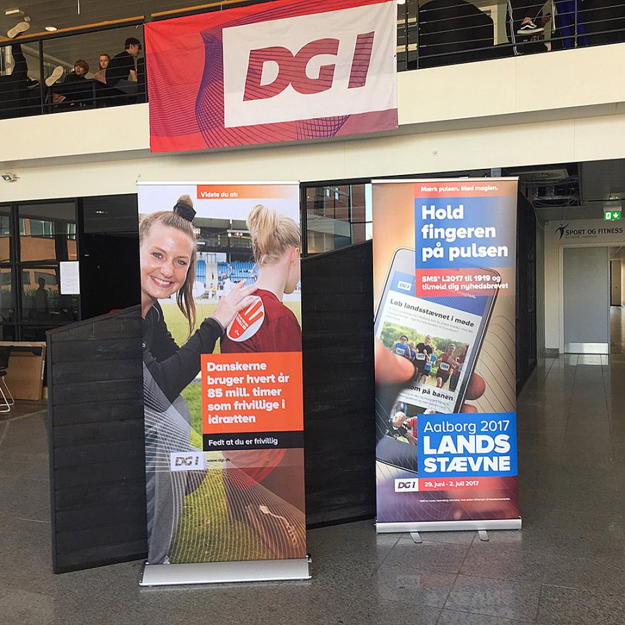 Lux Roll-up, single sided, 56 cm, alu