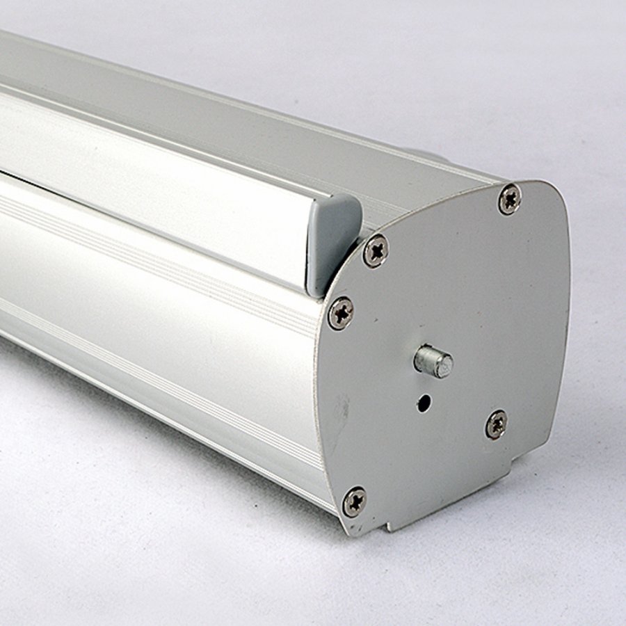 Business Roll-up, single sided, 85 cm, alu, in bag with long zipper