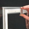 Window Frame, double sided, 32 mm, A2, alu/silver #3