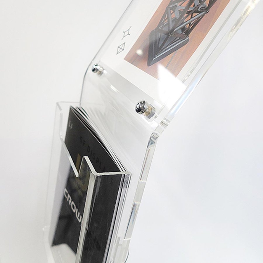 Acrylic Info Stand, for A4 brochures