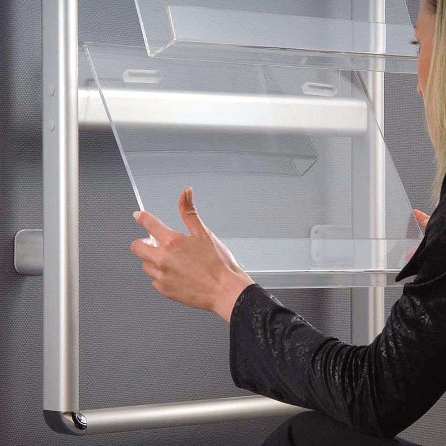 INFO-LINE WALL 8xA4 alu