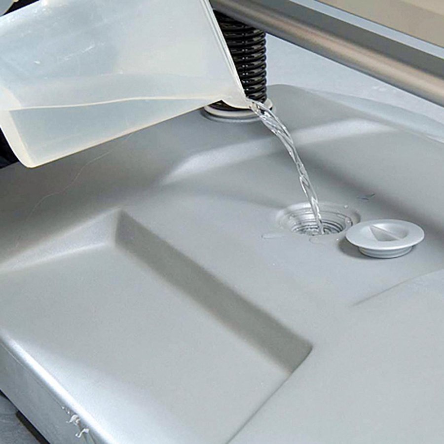 Wind-Sign Waterbase Pavement Board, alu/grey, 70 x 100 cm