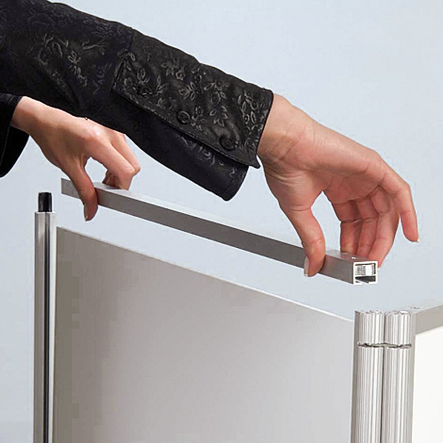 Expo Wall, 4 sections, 292 x 239 cm