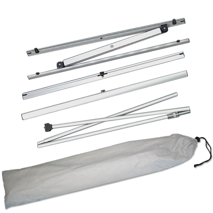 Quick Banner Stand, double sided, 80 cm