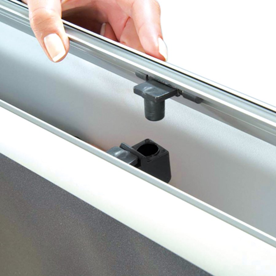 Quick Banner Stand, double sided, 80 cm