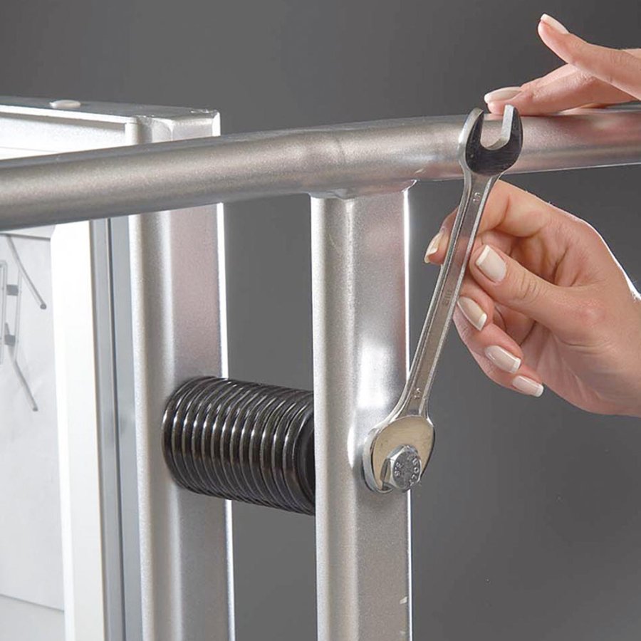 Wind-Line Lux Pavement Board, silver, A1