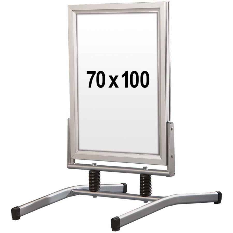 Wind-Line Lux Pavement Board, silver, 70 x 100 cm